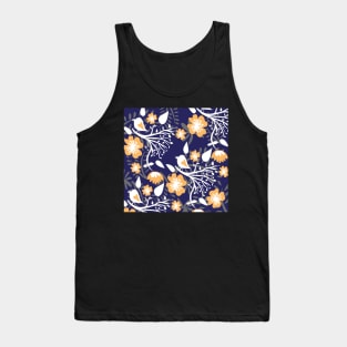 Floral Pattern Tank Top